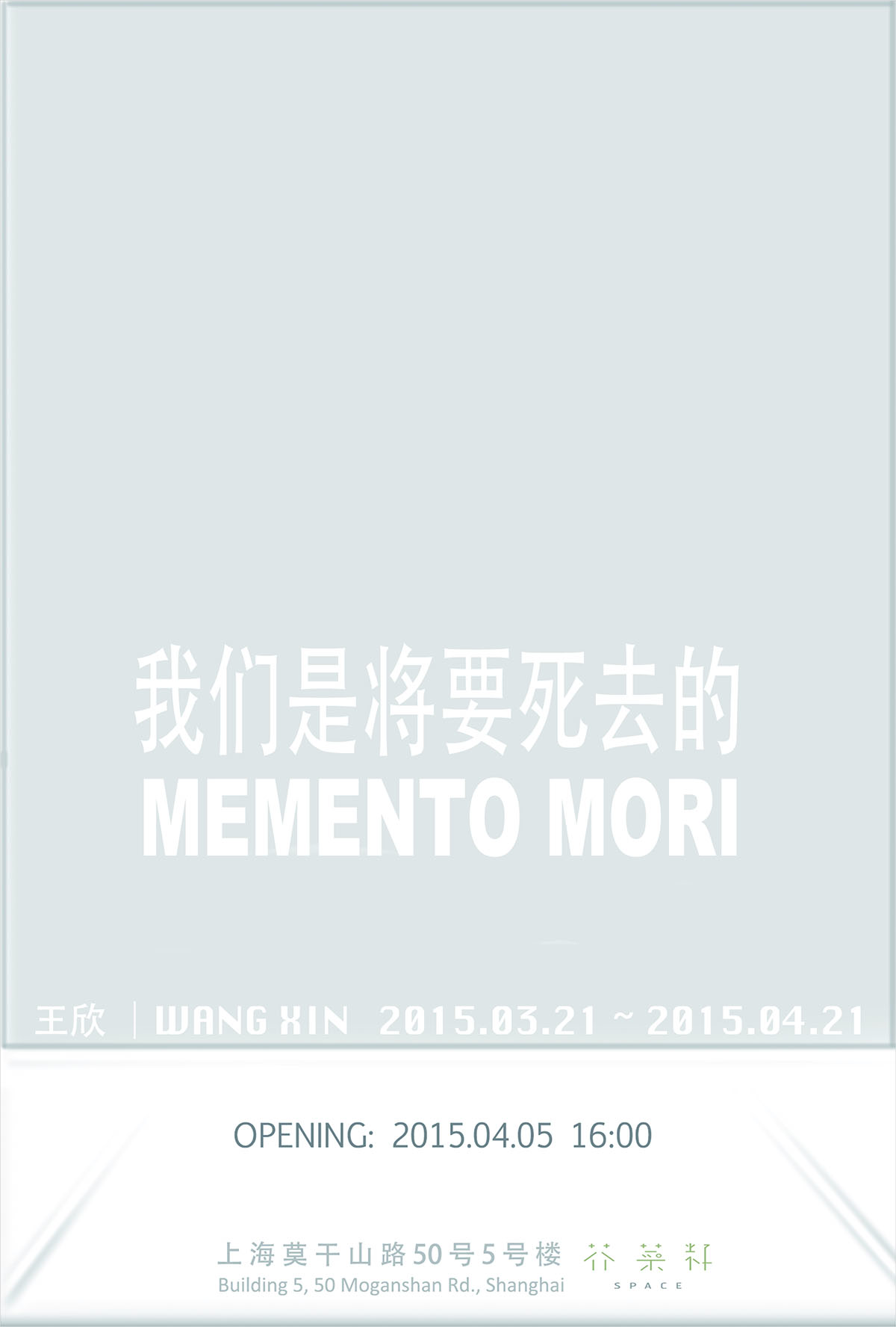 MEMENTO MORI 我们是将要死去的 | 王欣个人项目